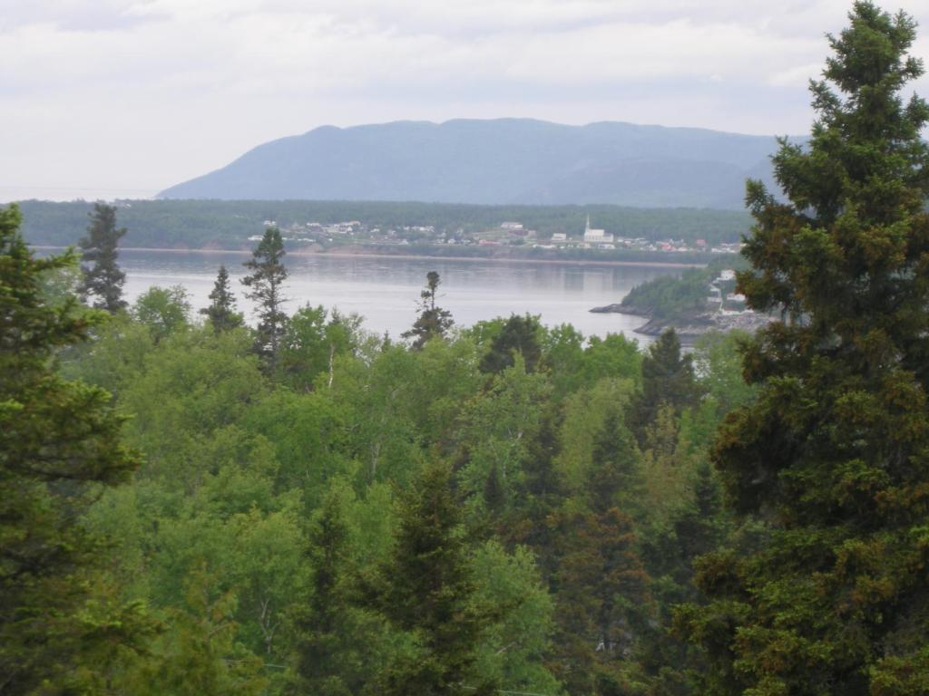 Vila Chalet De La Montagne Tadoussac Exteriér fotografie