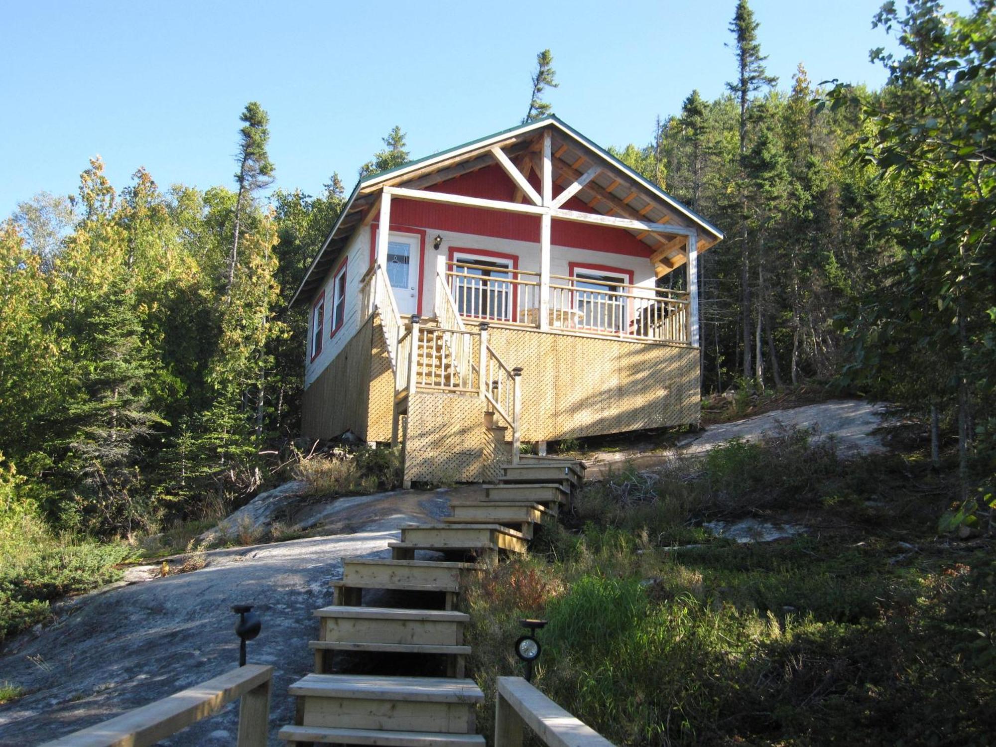 Vila Chalet De La Montagne Tadoussac Exteriér fotografie