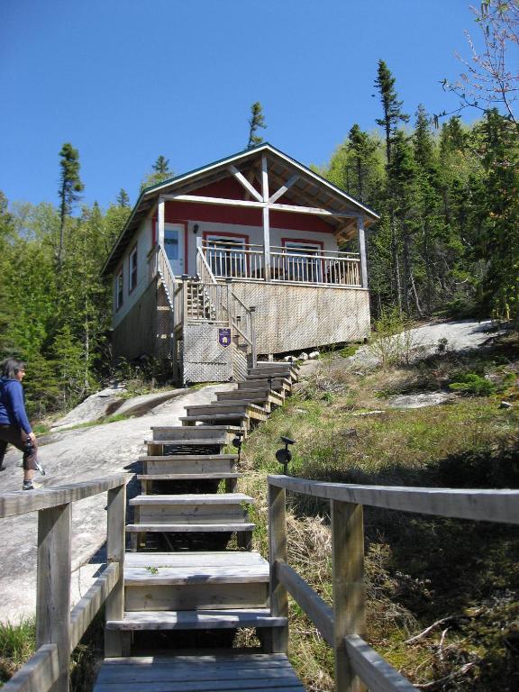 Vila Chalet De La Montagne Tadoussac Exteriér fotografie